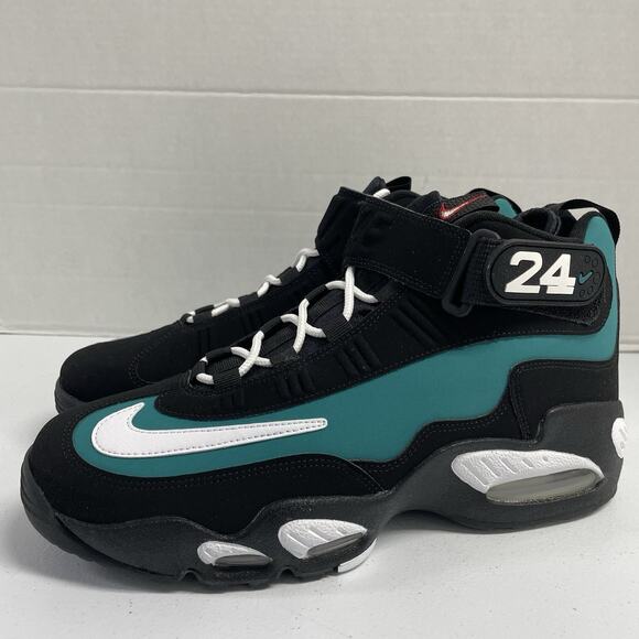 Nike Air Griffey Max 1 Black Freshwater 2025 DM8311 001 Size 9.5 Seattle Blue